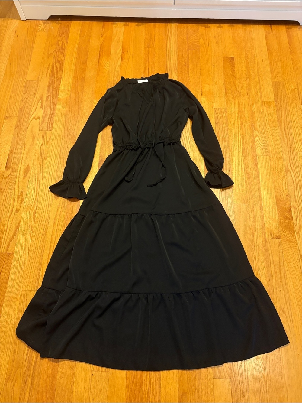 Women’s Black Long Sleeve Dress